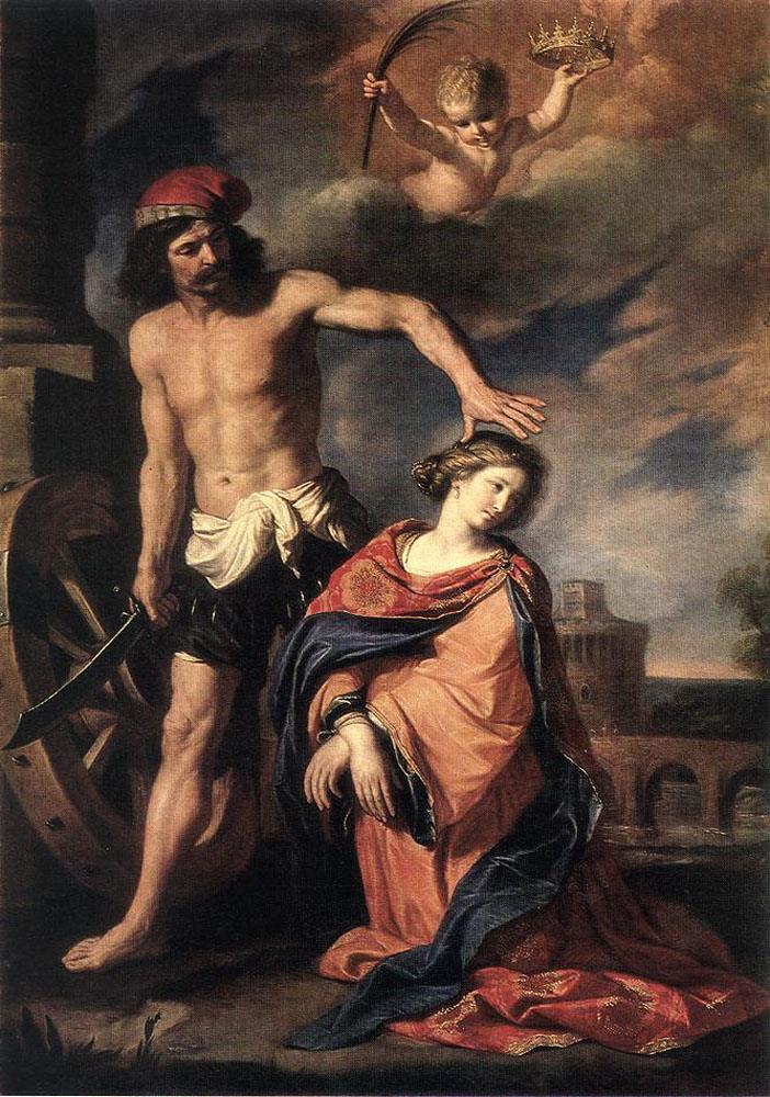 Guercino Martyrdom of St Catherine
